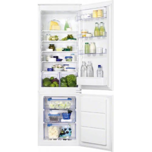 Холодильник Zanussi ZBB928651S белый (двухкамерный) (ZBB928651S)