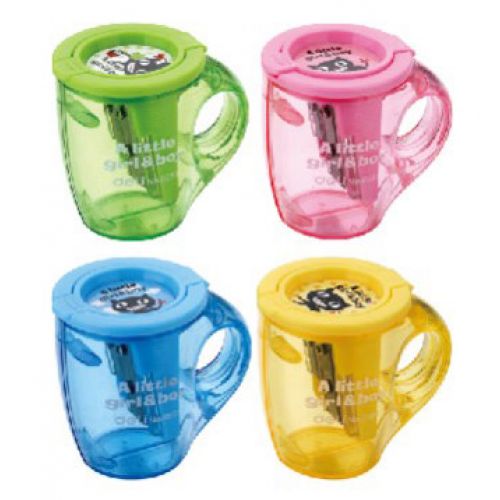 Точилка для карандашей ручная Deli Cup E0551 2 отверстия пластик ассорти дисплей (E0551) (упаковка 12 шт.) Точилка для карандашей ручная Deli Cup E0551 2 отверстия пластик ассорти дисплей (E0551) (упаковка 12 шт.)