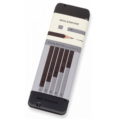   / Moleskine DRAWING SET EW7P05GPHA .. 5 .H/HB/2B/4B/6B (EW7P05GPHA)