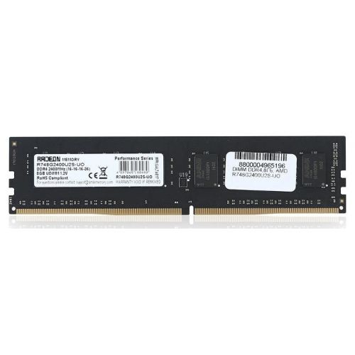  DDR4 8Gb 2400MHz AMD R748G2400U2S-UO Radeon R7 Performance Series OEM PC4-19200 CL16 DIMM 288-pin 1.2 OEM (R748G2400U2S-UO)