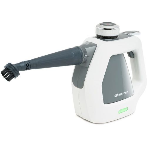Пароочиститель ручной Kitfort КТ-918-2 1000Вт серый/белый (КТ-918-2) Пароочиститель ручной Kitfort КТ-918-2 1000Вт серый/белый (КТ-918-2)