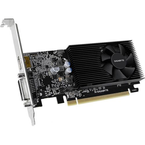  Gigabyte PCI-E GV-N1030D4-2GL NVIDIA GeForce GT 1030 2Gb 64bit DDR4 1177/2100 DVIx1 HDMIx1 HDCP Ret low profile (GV-N1030D4-2GL)