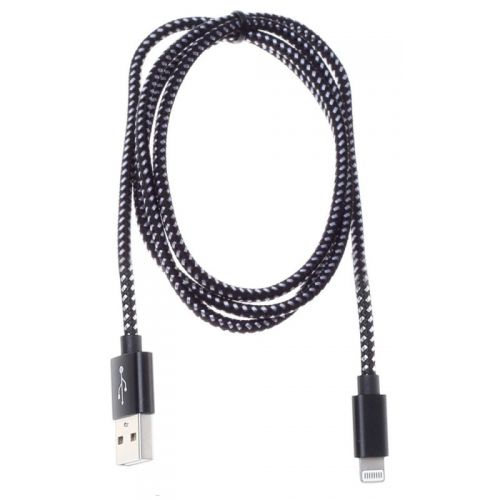 Кабель Buro BHP RET LGHT-B-BR USB (m)-Lightning (m) 1м черный (BHP RET LGHT-B-BR) Кабель Buro BHP RET LGHT-B-BR USB (m)-Lightning (m) 1м черный (BHP RET LGHT-B-BR)