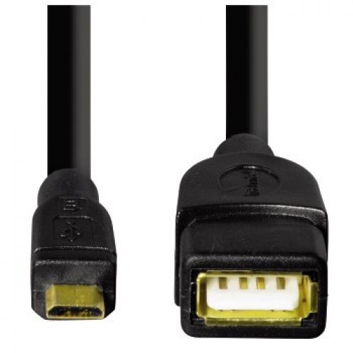 ������ Hama 00078426 USB (f)-micro USB (m) 0.15� ������ ������� (00078426)