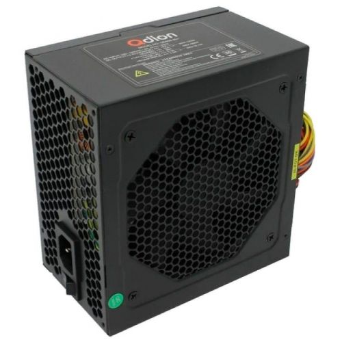   Qdion ATX 600W Q-DION QD600-PNR 80+ 80+ (20+4pin) APFC 120mm fan 5xSATA (QD-600-PNR 80+)