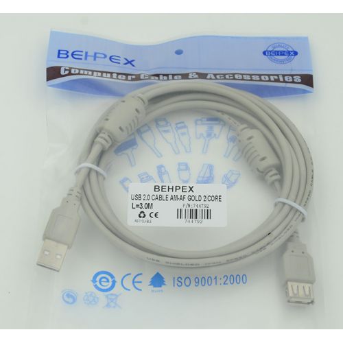 NONAME ������-���������� USB A(m) USB A(f) 3� (744792) ������.������ ����� (744792)