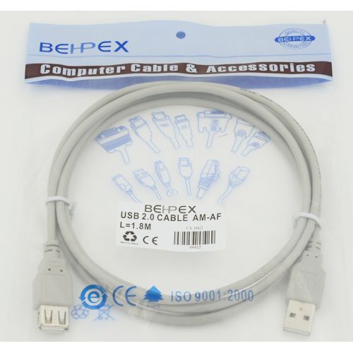 NONAME - USB A(m) USB A(f) 1.8 