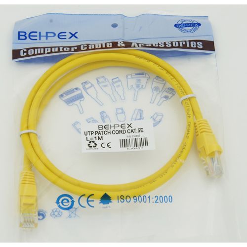 NONAME - cat.5E molded 1  RJ-45 (m)-RJ-45 (m) (.:1) ( 10 .)