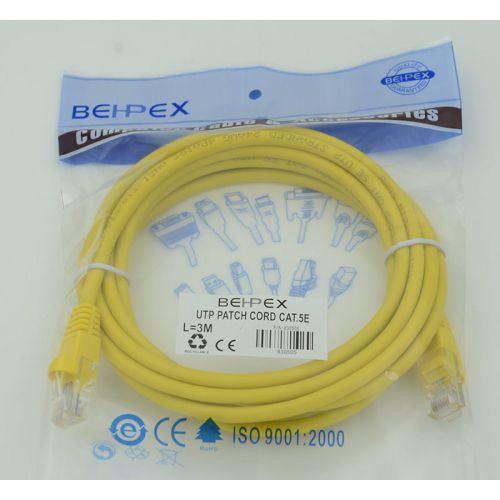 NONAME - cat.5E molded 3  RJ-45 (m)-RJ-45 (m)