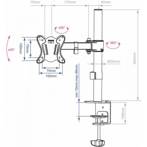 ��������� ��� ��������� Arm Media LCD-T11 ������ 15