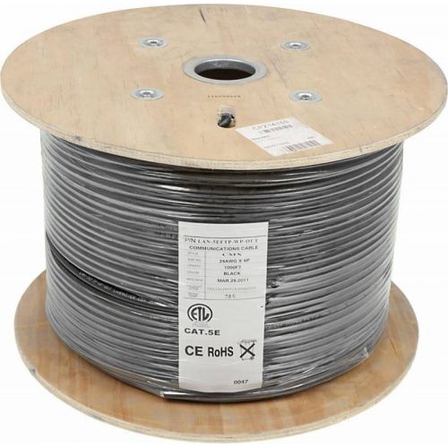   Lanmaster LAN-5EFTP-WP-OUT .5E FTP 4  24AWG PE  305 (LAN-5EFTP-WP-OUT)