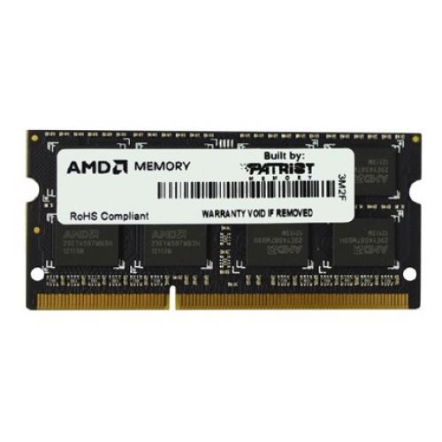  DDR3 8GB 1600MHz AMD R538G1601S2S-UO OEM PC3-12800 CL11 SO-DIMM 204-pin 1.5 dual rank OEM (R538G1601S2S-UO)