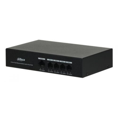  Dahua DH-PFS3005-4ET-36 (L2) 4x100/ 4PoE+ 36W  (DH-PFS3005-4ET-36)