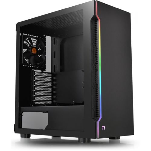  Thermaltake H200 TG RGB    ATX 5x120mm 5x140mm 2xUSB3.0 audio bott PSU (CA-1M3-00M1WN-00)