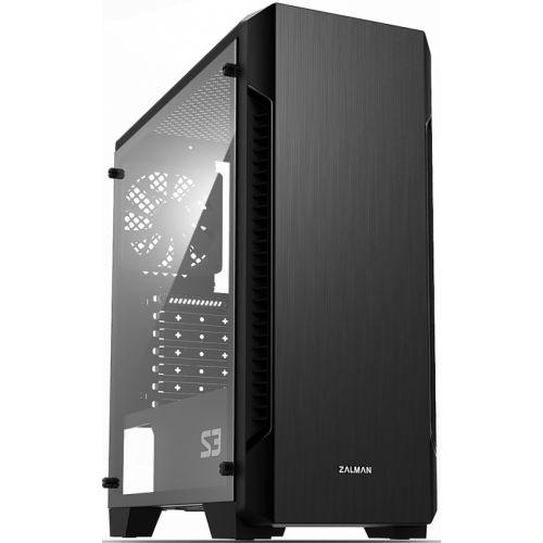  Zalman S3    ATX 7x120mm 2xUSB2.0 1xUSB3.0 audio bott PSU (S3 BLACK)