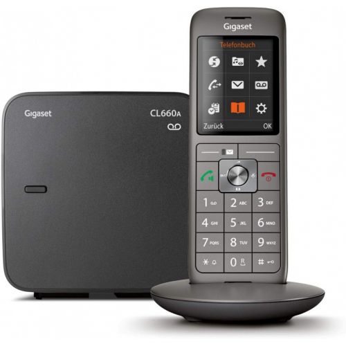 Р/Телефон Dect Gigaset CL660A SYS RUS черный автооветчик АОН (S30852-H2824-S321) Р/Телефон Dect Gigaset CL660A SYS RUS черный автооветчик АОН (S30852-H2824-S321)