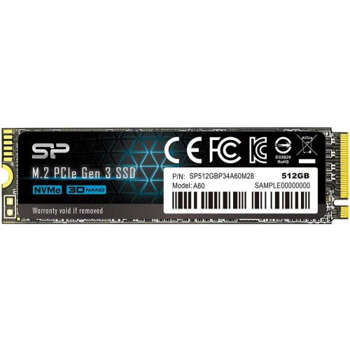  SSD Silicon Power PCIe 3.0 x4 512GB SP512GBP34A60M28 M-Series M.2 2280 (SP512GBP34A60M28)