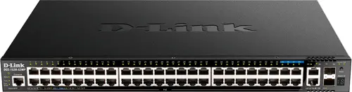  D-Link DGS-1520-52MP/A1A (L3) 48x1/ 2x10/ 4x2.5/ 2SFP+ 48PoE+ 370W  (DGS-1520-52MP/A1A)