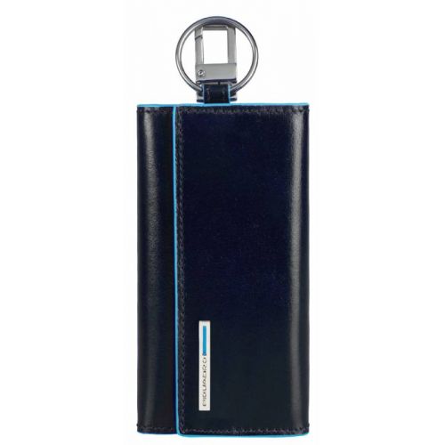 Ключница Piquadro Blue Square PC1397B2/BLU2 синий натур.кожа (PC1397B2/BLU2) Ключница Piquadro Blue Square PC1397B2/BLU2 синий натур.кожа (PC1397B2/BLU2)