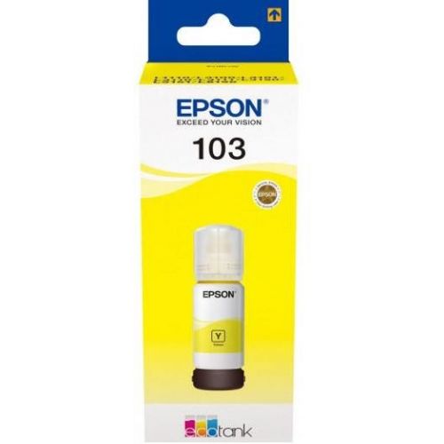 Чернила Epson 103 C13T00S44A желтый65мл для Epson L3100/3110/3150 (C13T00S44A) Чернила Epson 103 C13T00S44A желтый65мл для Epson L3100/3110/3150 (C13T00S44A)