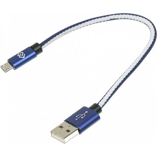 ������ Digma MICROUSB-0.15M-BL USB (m)-micro USB (m) 0.15� ����� (MICROUSB-0.15M-BL)