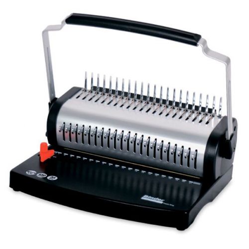 Переплетчик Office Kit B2121 A4/перф.20л.сшив/макс.500л./пластик.пруж. (6-51мм) (B2121) Переплетчик Office Kit B2121 A4/перф.20л.сшив/макс.500л./пластик.пруж. (6-51мм) (B2121)