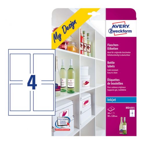  Avery Zweckform MD4001 A4 120x90 4  /5./  .    (MD4001)