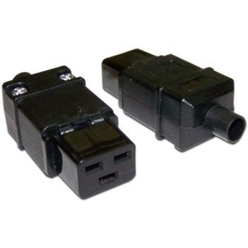  Lanmaster LAN-IEC-320-C19 IEC 60320 C19 16A 250V black (LAN-IEC-320-C19)