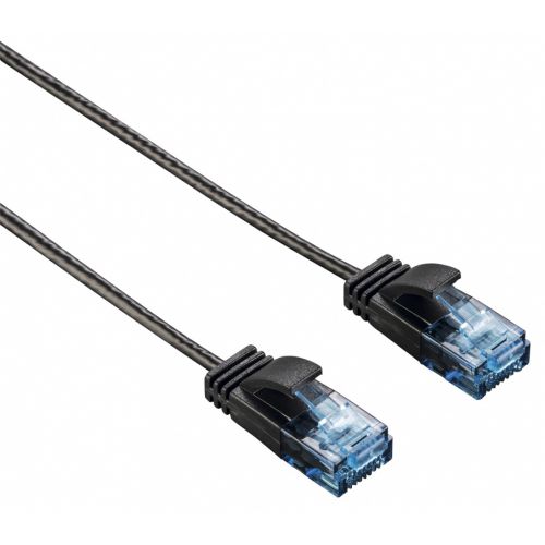 Патч-корд Hama Slim-Flexible UTP 4 пары cat.6 0.75м черный RJ-45 (m)-RJ-45 (m) (00135774) (00135774) Патч-корд Hama Slim-Flexible UTP 4 пары cat.6 0.75м черный RJ-45 (m)-RJ-45 (m) (00135774) (00135774)