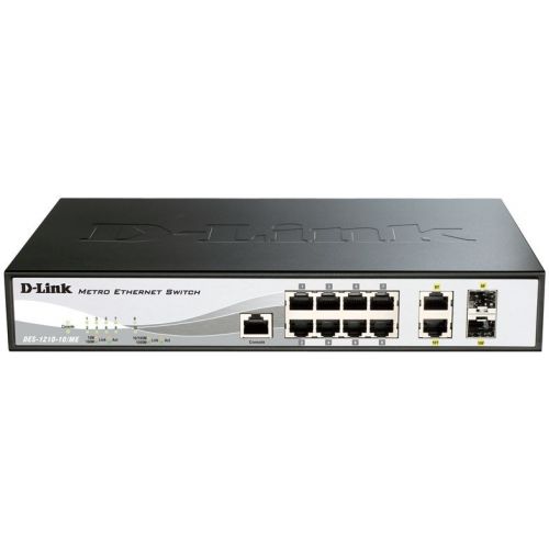  D-Link DGS-1210-10/ME/B 8x1/ 2SFP  (DGS-1210-10/ME/B)