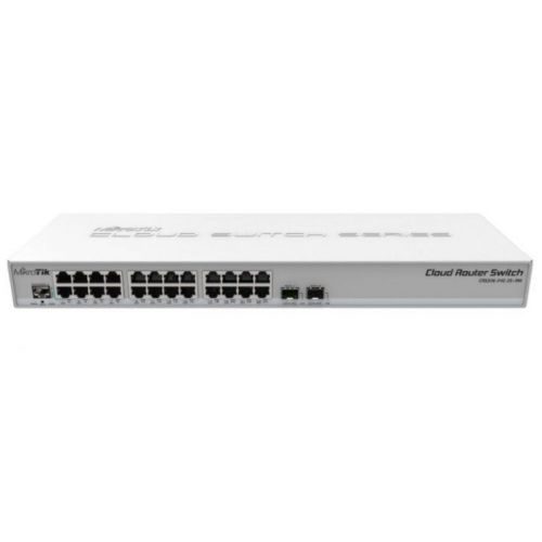  MikroTik CRS326-24G-2S+RM (L3) 24x1/ 2SFP+  (CRS326-24G-2S+RM)