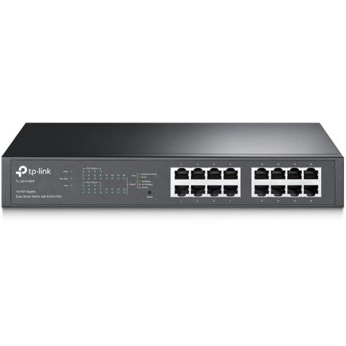 Коммутатор TP-Link TL-SG1016PE (L2) 16x1Гбит/с 8PoE+ 110W управляемый (TL-SG1016PE) Коммутатор TP-Link TL-SG1016PE (L2) 16x1Гбит/с 8PoE+ 110W управляемый (TL-SG1016PE)
