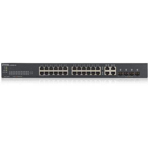  Zyxel GS1920-24V2-EU0101F (L2) 24x1/ 4x(1000BASE-T/SFP)  (GS1920-24V2-EU0101F)