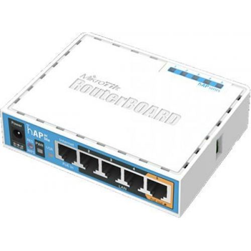   MikroTik hAP ac lite (RB952UI-5AC2ND) AC750 10/100BASE-TX  (RB952UI-5AC2ND)