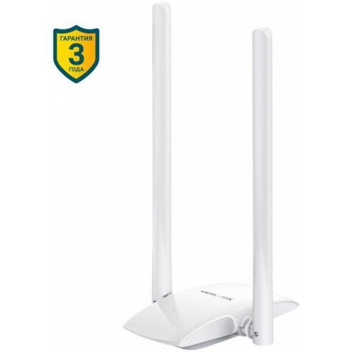 ������� ������� Wi-Fi Mercusys MW300UH N300 USB 2.0 (���.����.������.) 2���. (MW300UH)