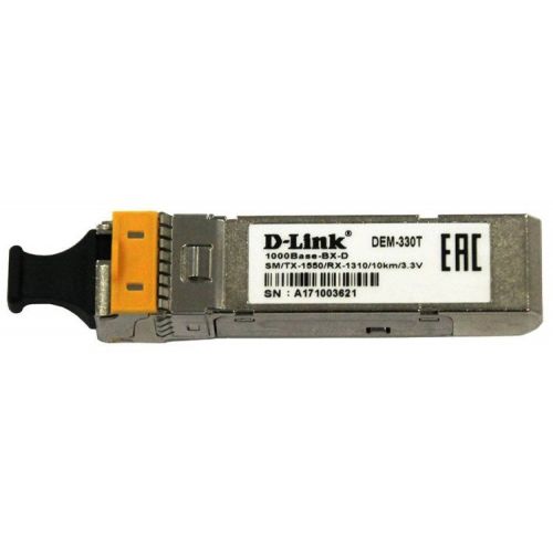  D-Link 330T/10KM/A1A . SFP SM Tx:1550 Rx:1310  10 (330T/10KM/A1A)