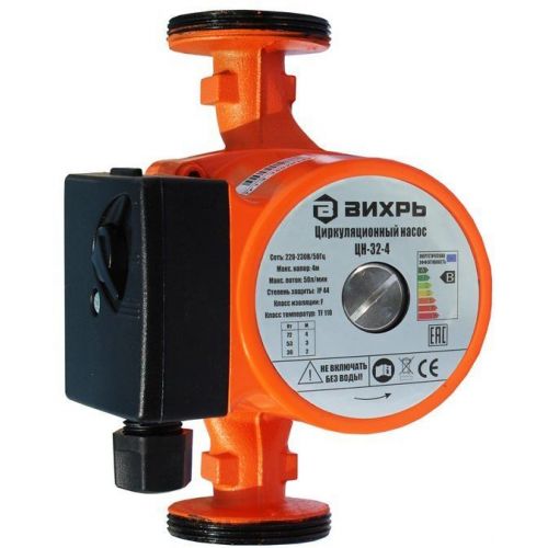 ВИХРЬ Насос циркуляционный Вихрь ЦН-32-4 72Вт 3000л/час (68/7/3) (68/7/3) ВИХРЬ Насос циркуляционный Вихрь ЦН-32-4 72Вт 3000л/час (68/7/3) (68/7/3)
