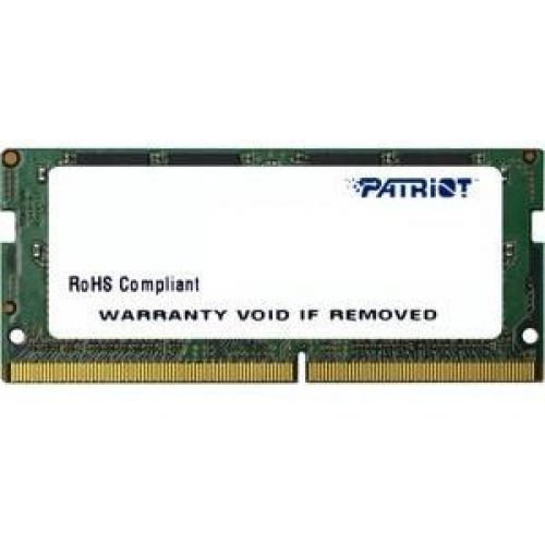  DDR4 16Gb 2400MHz Patriot PSD416G24002S RTL PC4-19200 CL17 SO-DIMM 260-pin 1.2 dual rank Ret (PSD416G24002S)