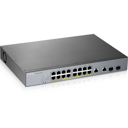 Коммутатор Zyxel GS1350-18HP-EU0101F (L2) 16x1Гбит/с 2xКомбо(1000BASE-T/SFP) 16PoE+ 250W управляемый (GS1350-18HP-EU0101F) Коммутатор Zyxel GS1350-18HP-EU0101F (L2) 16x1Гбит/с 2xКомбо(1000BASE-T/SFP) 16PoE+ 250W управляемый (GS1350-18HP-EU0101F)