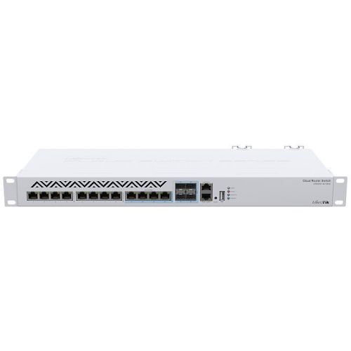  MikroTik CRS312-4C+8XG-RM (L3) 1x100/ 8x10/ 4x(10GBase-T/SFP+)  (CRS312-4C+8XG-RM)