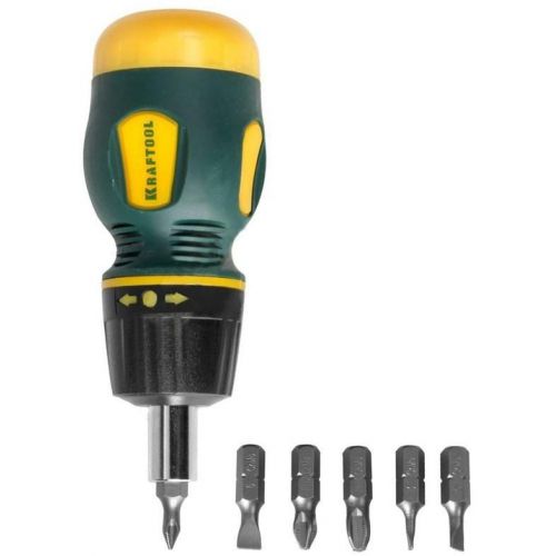 Отвертка Kraftool 26190-H7 в компл.:7 предметов (26190-H7) Отвертка Kraftool 26190-H7 в компл.:7 предметов (26190-H7)