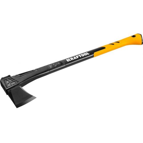 Топор Kraftool X25 большой черный/желтый (20660-25) (20660-25) Топор Kraftool X25 большой черный/желтый (20660-25) (20660-25)