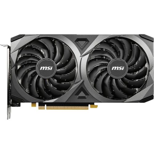  MSI PCI-E 4.0 RTX 3060 VENTUS 2X 8G NVIDIA GeForce RTX 3060 8Gb 128bit GDDR6 1777/15000 HDMIx1 DPx3 HDCP Ret (RTX 3060 VENTUS 2X 8G)