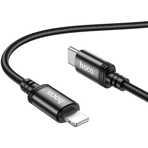 Кабель Hoco X89 Wind iP USB Type-C (m)-Lightning (m) 1м черный коробка (X89 WIND IP) Кабель Hoco X89 Wind iP USB Type-C (m)-Lightning (m) 1м черный коробка (X89 WIND IP)