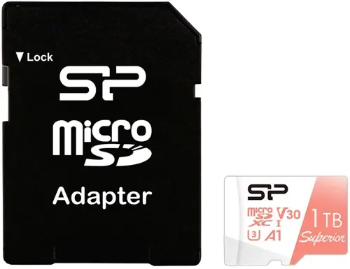   microSDXC 1TB Silicon Power SP001TBSTXDV3V20SP Superior w/o adapter (SP001TBSTXDV3V20SP)