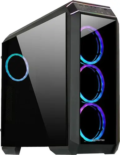 Chieftec Stallion II    ATX 2x120mm 2x140mm 1x180mm 1xUSB2.0 audio bott PSU (GP-02B-UC-OP)