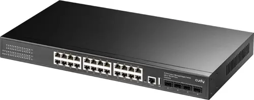  Cudy GS5024S4 (L3) 24x1/ 4SFP+  (GS5024S4)