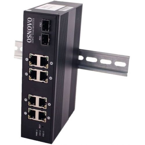  Osnovo SW-60802/IC 8x100/ 2SFP 8PoE 200W  (SW-60802/IC)
