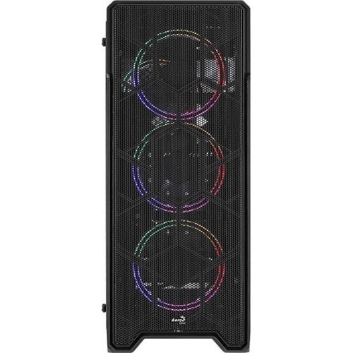  Aerocool Ore Saturn FRGB-G-BK-v1    ATX 3x120mm 2xUSB2.0 1xUSB3.0 audio CardReader bott PSU (ORE FRGB-G-BK-V1)