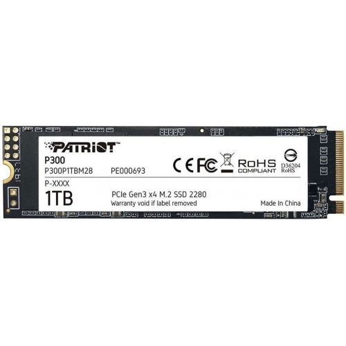  SSD Patriot PCIe 3.0 x4 1TB P300P1TBM28 P300 M.2 2280 (P300P1TBM28)